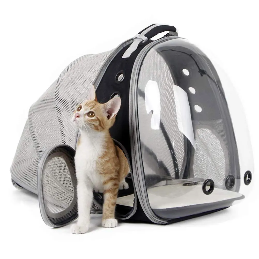 Portable Carrier capsule astronaut Shoulder cat bag Backpack Foldable for Pet Dog Large Space Tent Cage Bubble pet supplies