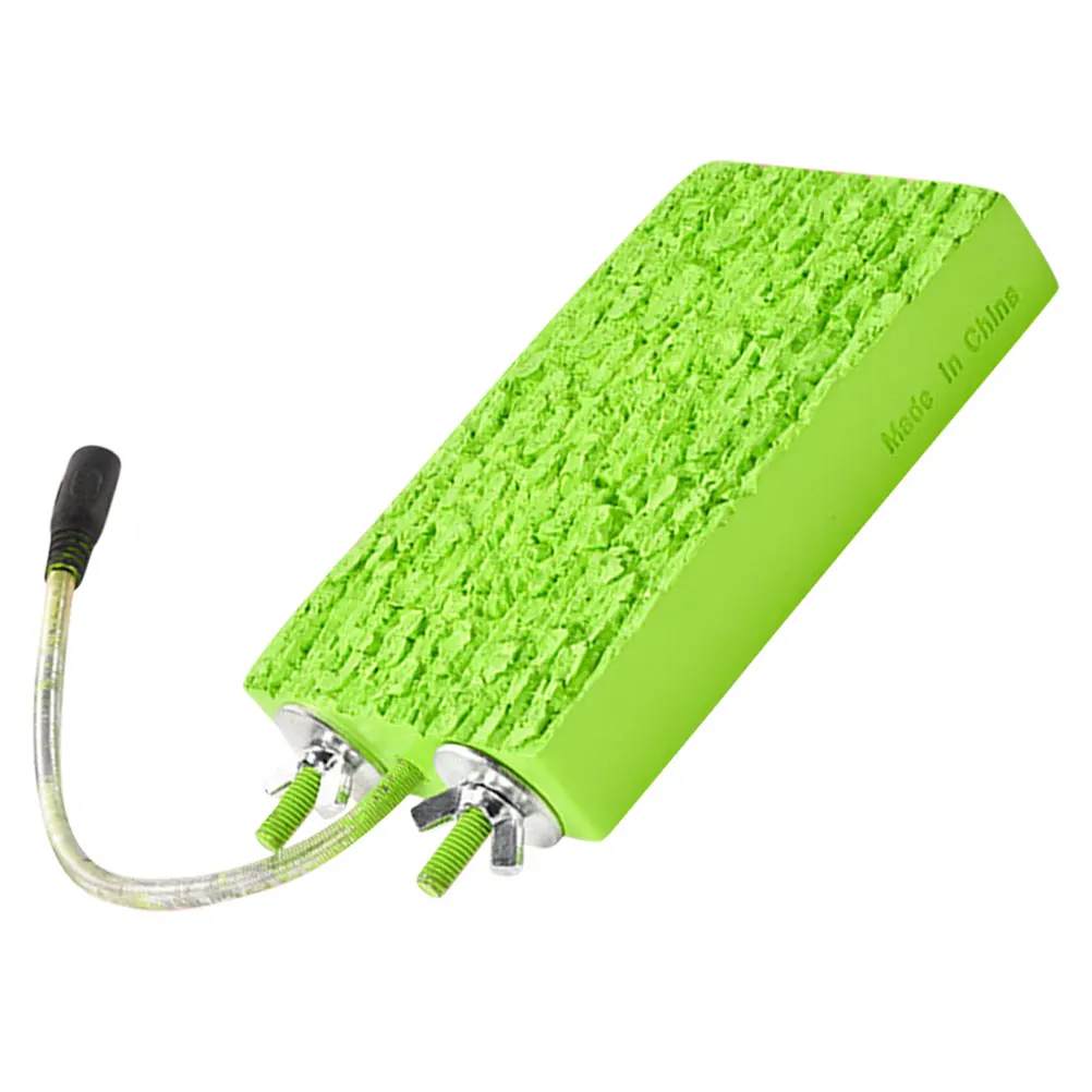 

Bird Heated Perch Platform Cage Light Green Toy Cockatiel Parrot Accessory Safe Wear Resistance Healthy Feet Suitable Chewing