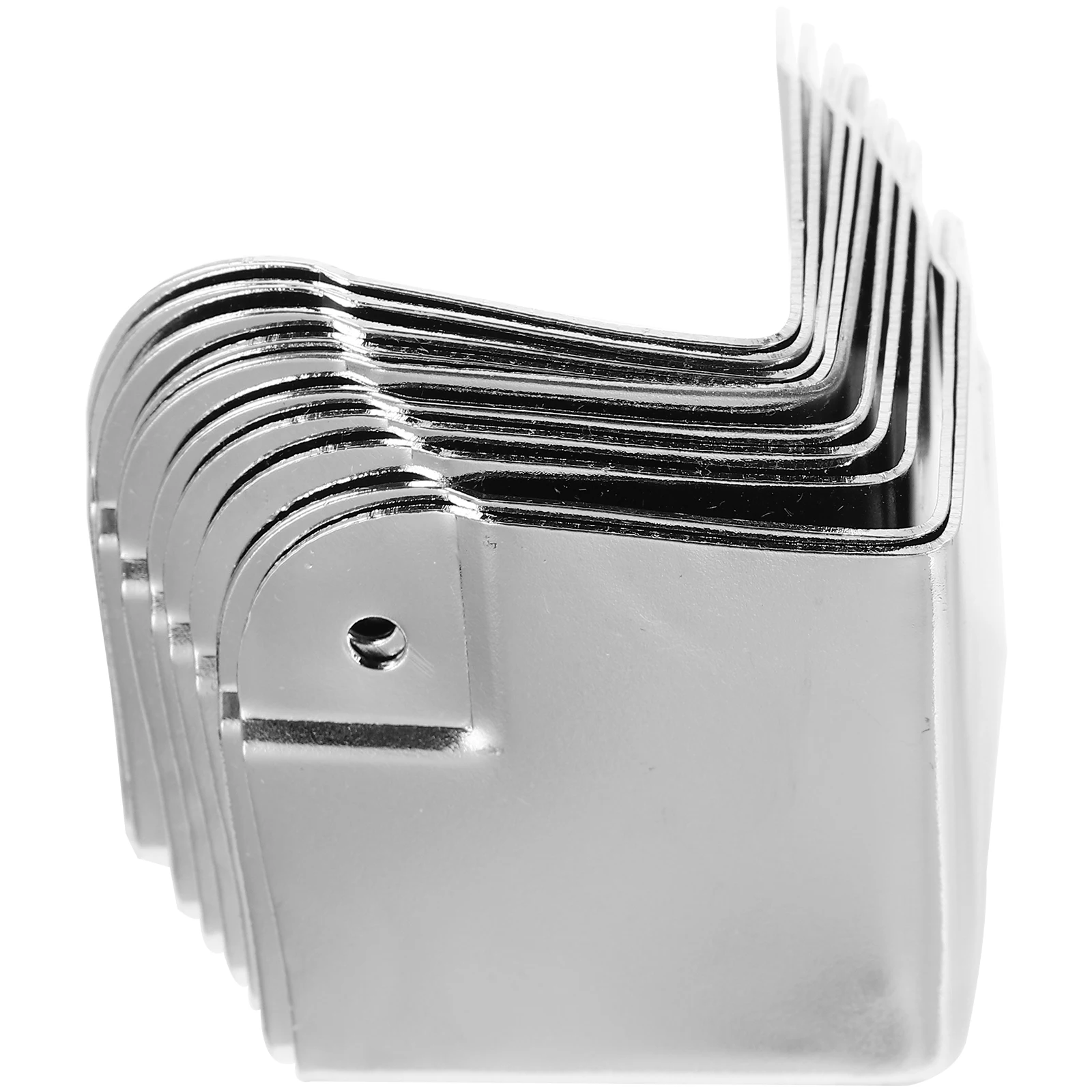 

10 Pcs Cabinet Wrap Metal Box Corner Protectors Furniture Edge Cover Covers Iron Corner Protectors Edge Corner Guards