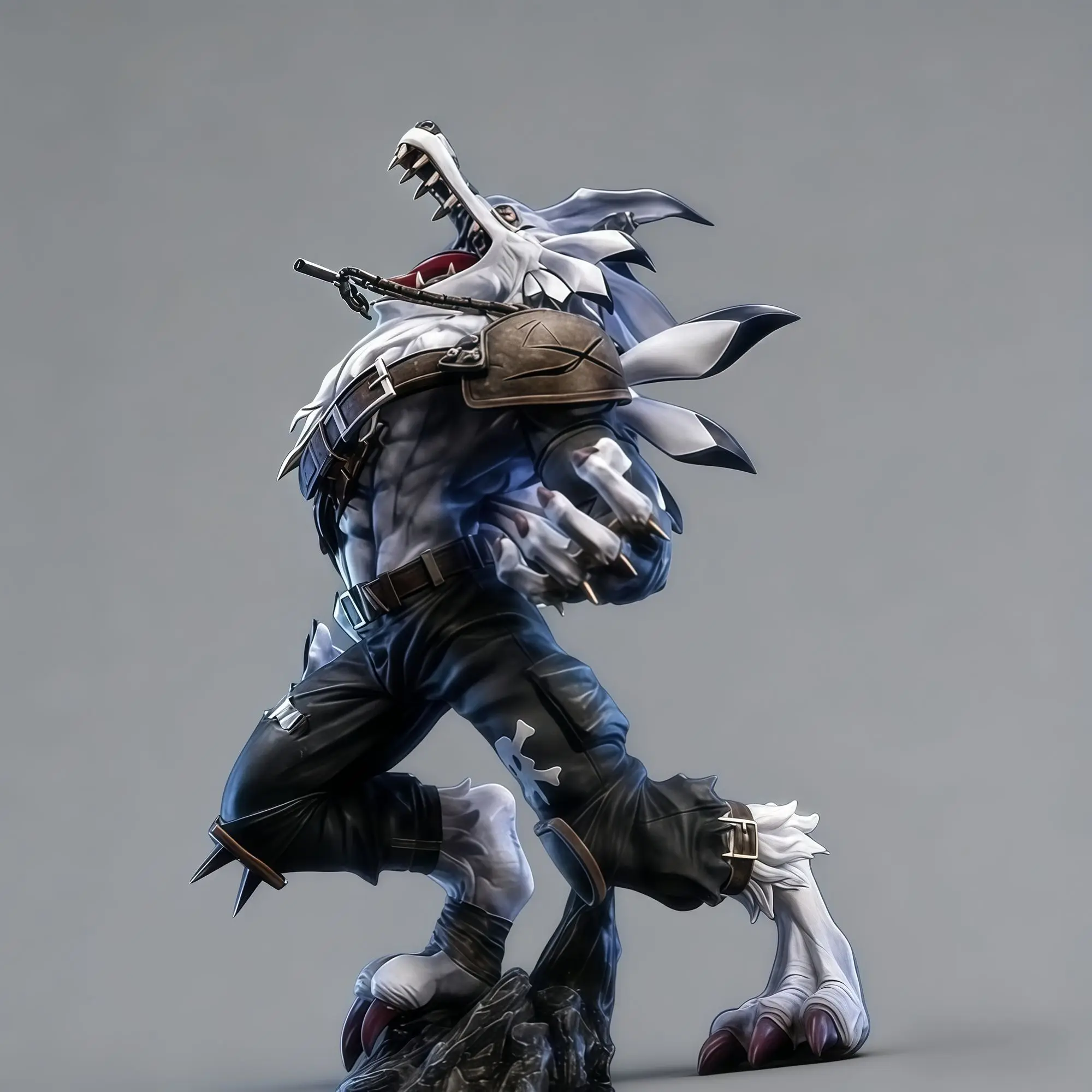 Anime Digimon Adventure Figur, Were Garurumon, Actionfigur, PVC-Statue, Schreibtischdeko, Sammelmodell, Spielzeug, Geschenk.