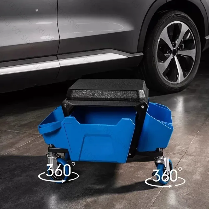 Car Beauty Work Stool Thickened Multi-functional Maintenance Film Polishing Construction Storage