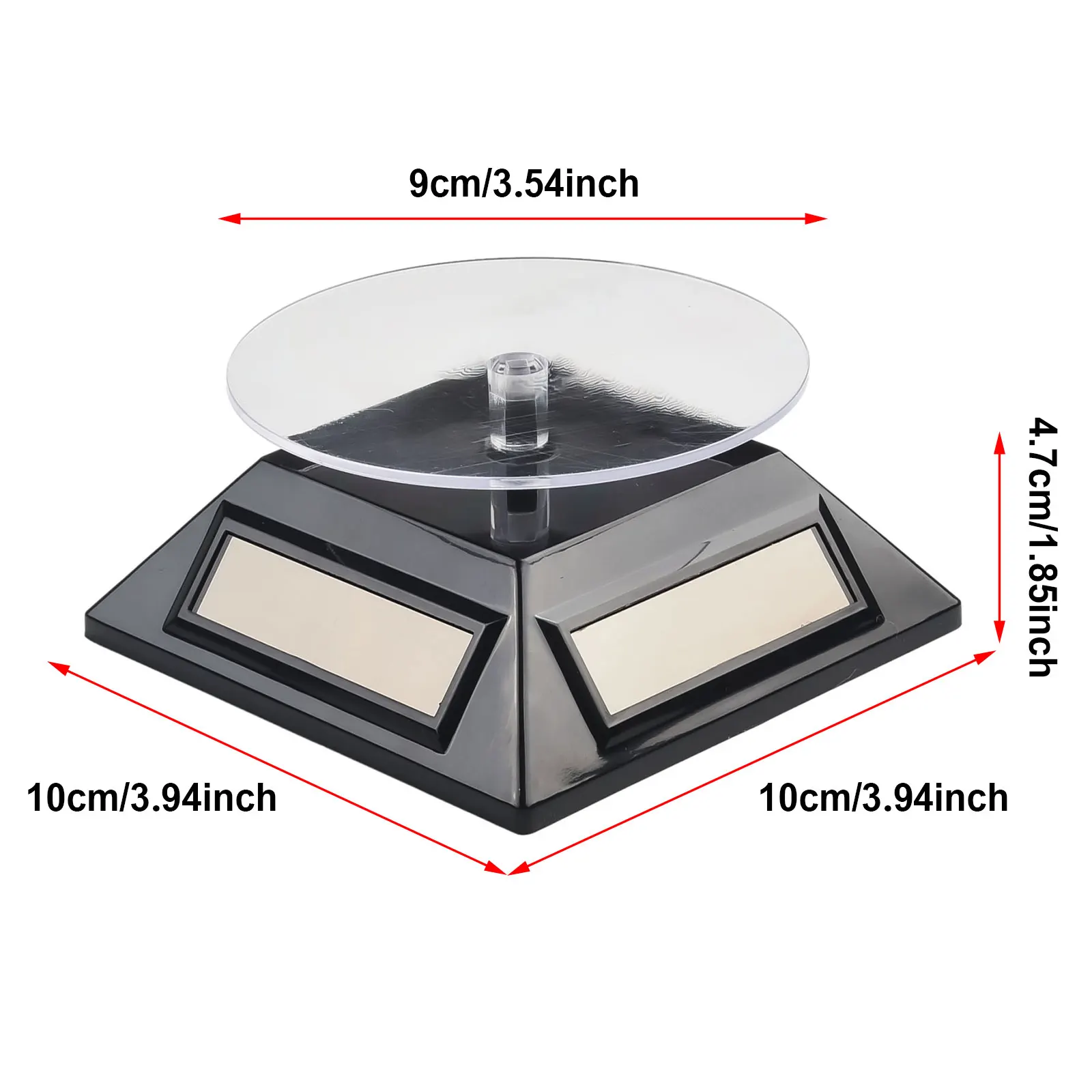 Premium Turntable Jewelry Showcase Perfect for Displaying and Showcasing Your Precious Jewelry Collection with Grace