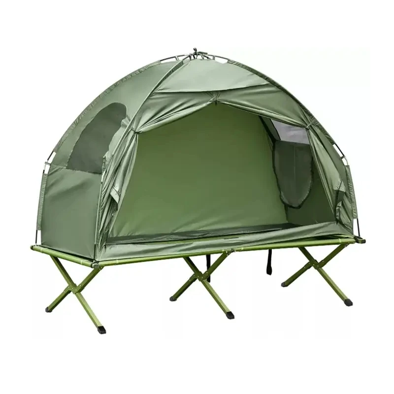 Cama de Camping Elevada, Tienda de Campaña Plegable para Exteriores, en Oferta