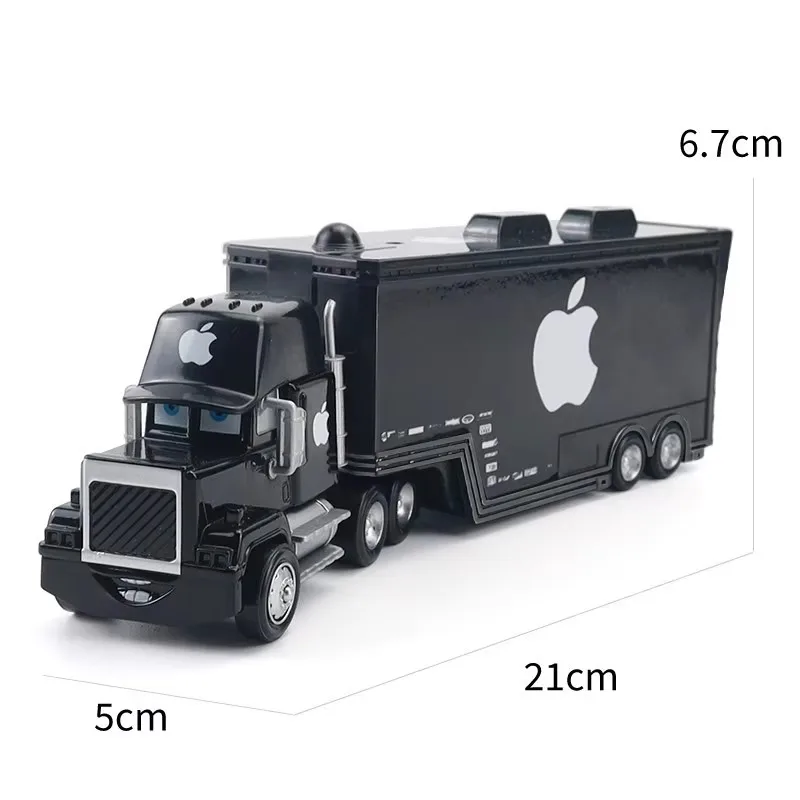 Autospielzeug-Hauler Jackson Storm Lightning McQueen Murray Clutchburn's Hauler Legierungs-Druckguss-Modell Container-Hauler Spielzeug-LKW – Detail 8