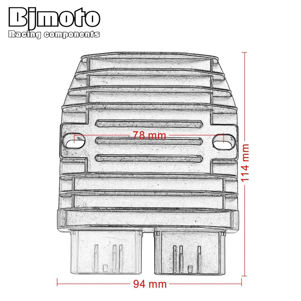 BJMOTO Motorcycle Voltage Regulator Rectifier For CF Moto CFORCE 400 500 800 UFORCE 500 800 ZFORCE 800 X8 800 For Benelli BN600