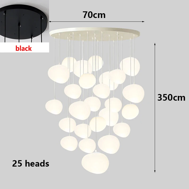 Modern interieur led-verlichting hanglamp lampen voor trap Kroonluchters voor woonkamer hanglamp binnenverlichting