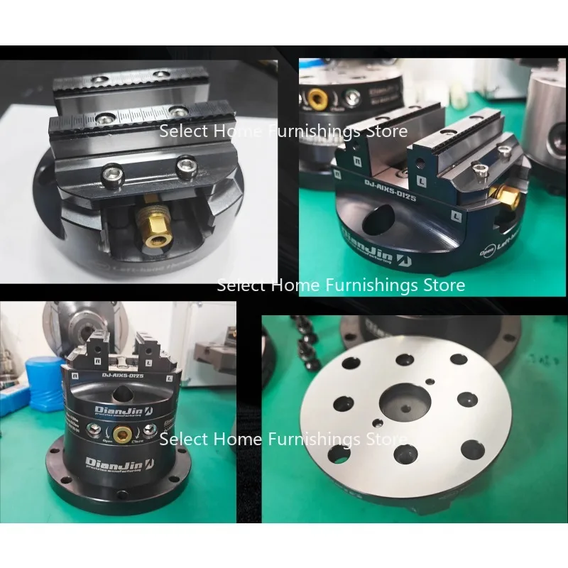 Suitable for Four or Five Axis Quick-change Fixture Zero-point Disc Type Overall Self-determining Concentric Vice