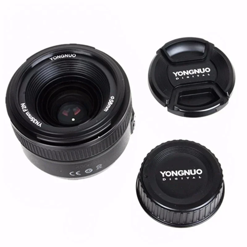 

New YONGNUO YN35mm F2.0 Wide-angle AF/MF Fixed Focus Lens for F Mount D7100 D3200 D3300 D5100 D90 DSLR Cameras 35mm F2N