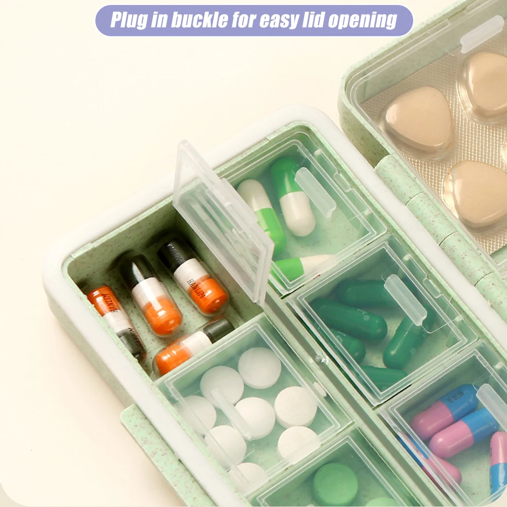 Organizador de pastillas de vi - Food Storage With Dividers reseña y precio