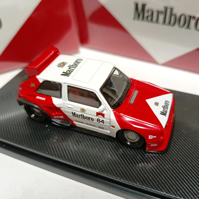 Liberty64 1:64 Scale Diecast Alloy VW Golf MK2 Racing Toys Cars Model Classics Adult Collection Souvenir Gifts Static Display