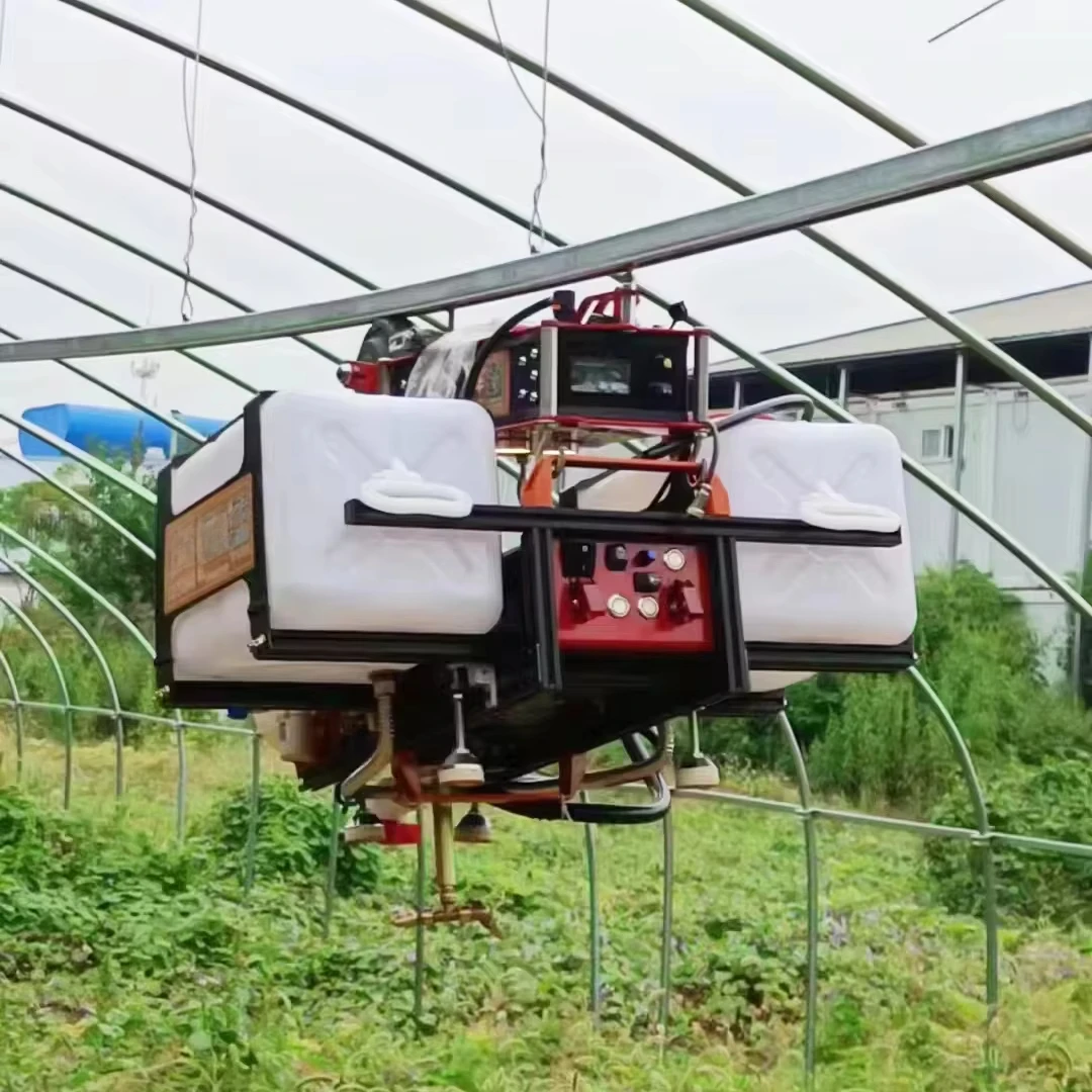 

SPRAYER AERIAL RAIL CONVEYOR ДЛЯ GREENHOUSE 30L ДВОЙНОЙ НАСАДКИ ДЛЯ ВОДЫ PESTICIDE HERBICIDE SPRAY