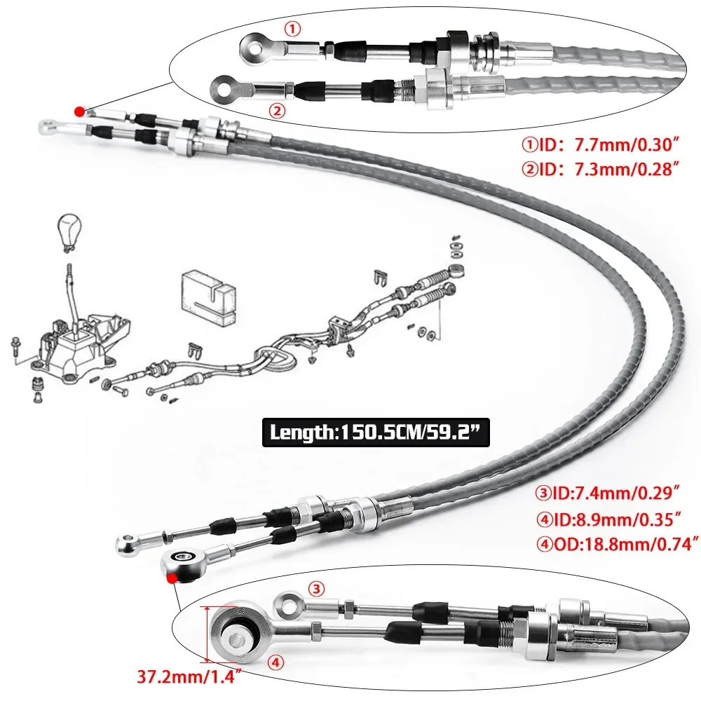 for Honda Civic K Series K20 K24 Swap Si EG EK DC2 Crx Shifter Box Shifter Cables Trans Bracket Shifter Linkage