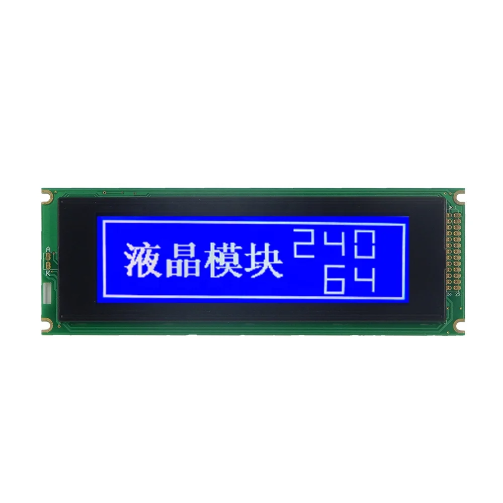 

5.4 inch 240 * 64 dot matrix RA8822 controller 8-bit parallel graphics LCD display