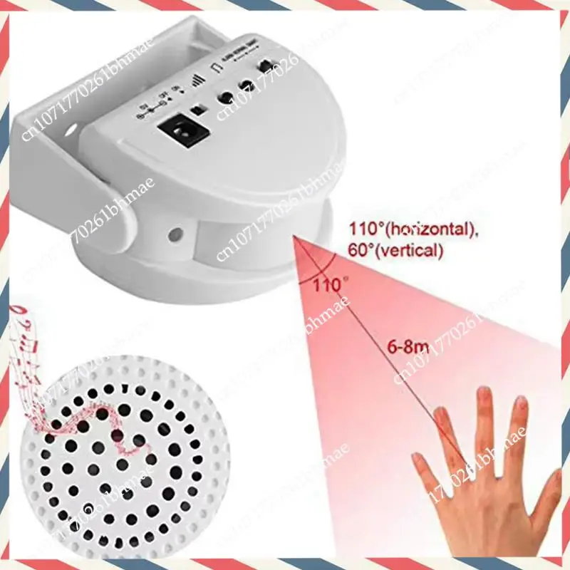 -A21Z 3X Campanello di benvenuto per ospiti wireless Campanello per porta con allarme Sensore di movimento PIR a 32 canzoni