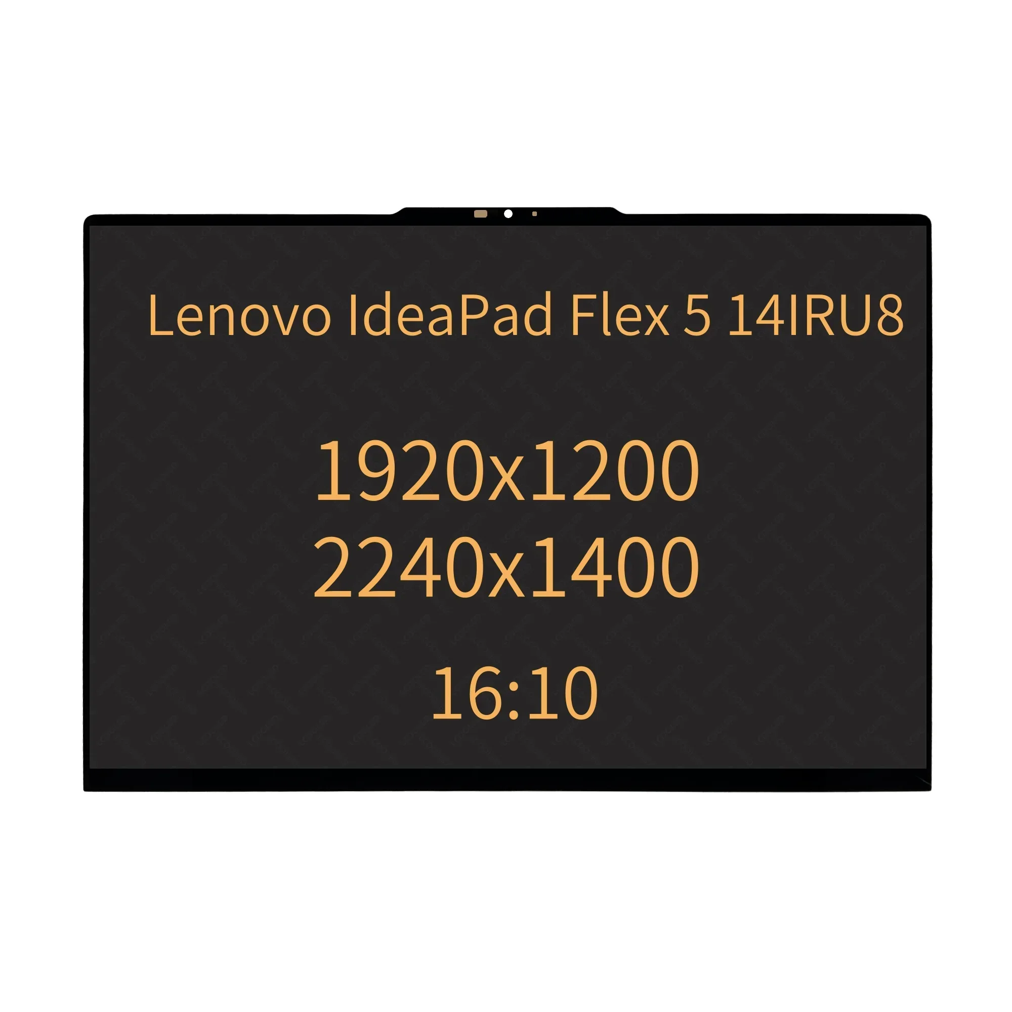 5D10S39785 5D10S39786 FHD/QHD IPS LCD Screen Touch Assembly for Lenovo IdeaPad Flex7 14IRU8 1920x1200/2240x1400 EDP 30/40 Pins