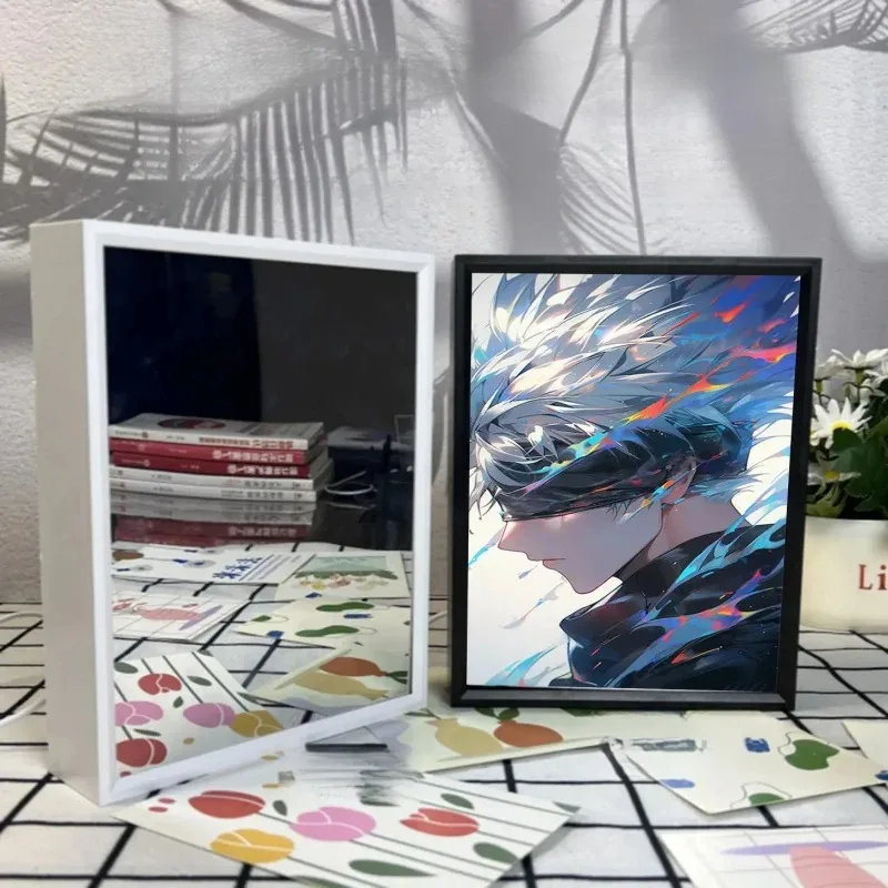 

Jujutsu Kaisen, аниме-световая картина, светодиодная зеркальная световая картина, зеркальная лампа, ночник, 8 дюймов, 3 цвета с регулировкой яркости, сенсорное управление