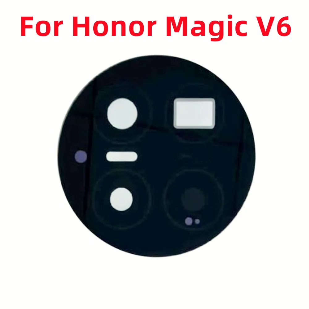 Запасные части для Honor Magic V6 5G, PNM-N49, сменная стеклянная крышка объектива задней камеры