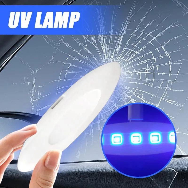 Mini LED UV Curing Lamp GEL Curing Lights UV Glue Dryer Tpye-C  For Mobile Phone Car Glass Screen Resin Repair Curing