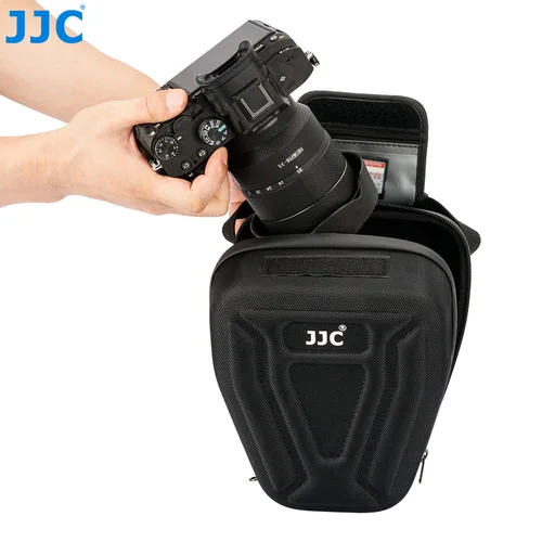 JJC-funda protectora para cámara, bolsa de transporte Compatible con Canon R10 R8 R7 Sony a7C II a7R V a7CR a7 IV Nikon Zf Z8 Z7 Fujifilm