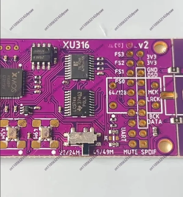 

Italy USB digital interface XMOS XU316 supports MQA