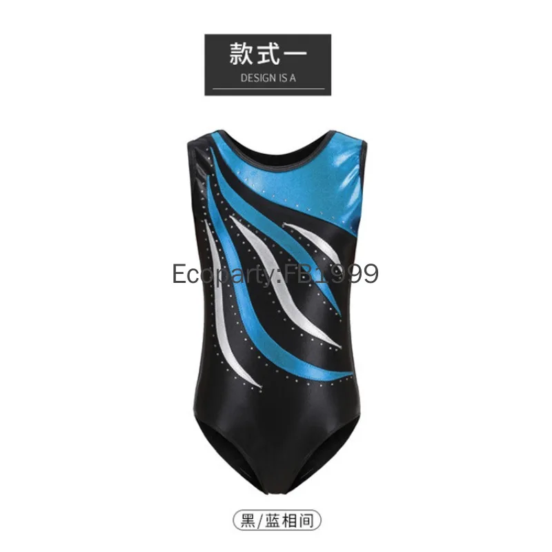 Mädchen Sommer Ärmelloses Tank Strass Latin Dance Kostüm Kinder Phantasie Bequeme Atmungsaktive Gymnastik Sportswear Overalls