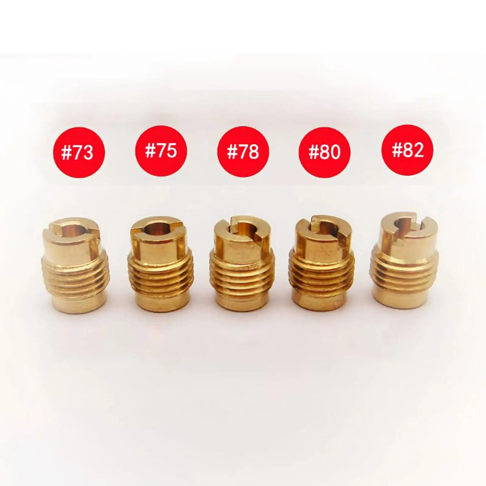 Bike Carburetor Tube Main Jet Kit Metal Replacement Engine Accessory for GX160 GX200 Rough Idling Repair