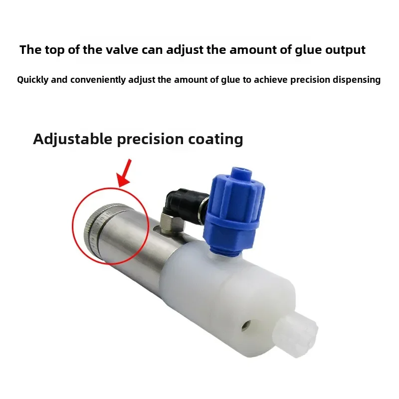 Precision Dispensing Valve Quick-Drying Glue Anaerobic Glue Dispensing Machine Thimble Type Diaphragm 220V Filling Valve