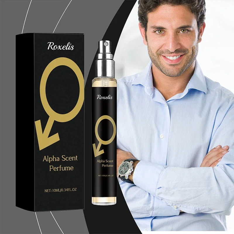 Fragancia de feromonas encantadora de Colonia Premium para hombres, fragancia duradera que aumenta la confianza, Perfume para citas, regalo más vendido, 10ml