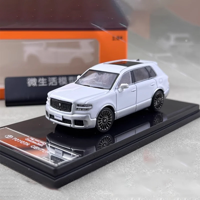 Toyota Century Gen.3 G70 SUV 시뮬레이션 합금 자동차 모델 컬렉션 장식, 장난감 선물 기념품 정적 디스플레이, 1:64 체중계