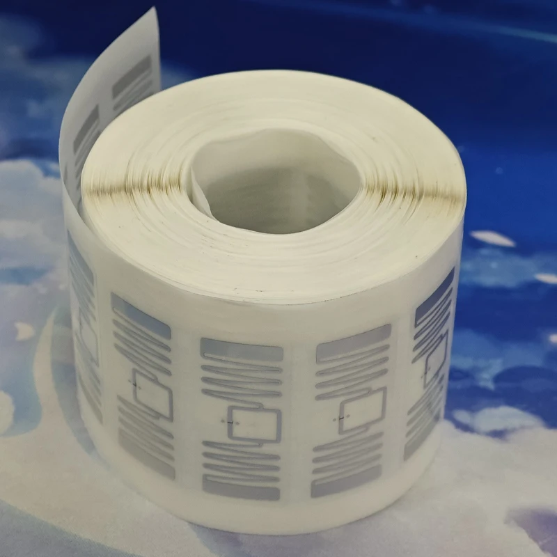 UHF RFID-метка EPC 6C, наклейка Impinj MR6P, влагостойкая этикетка 915 МГц/868 МГц/860-960 МГц, 44*18 мм, бесплатная доставка, пассивная RFID-метка с клейкой основой