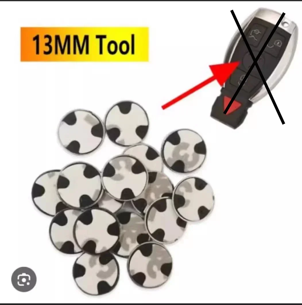 100/pcs 20/pcs sticker  for DIY car key 13mm for MMM BBB key
