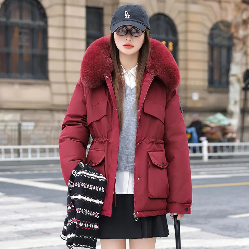 Women's Models Fairy Winter Fall Top Coat Coat Cotton Jacket Padded Thickened Overcoat Warm Retro Fashion Versatile Soft New