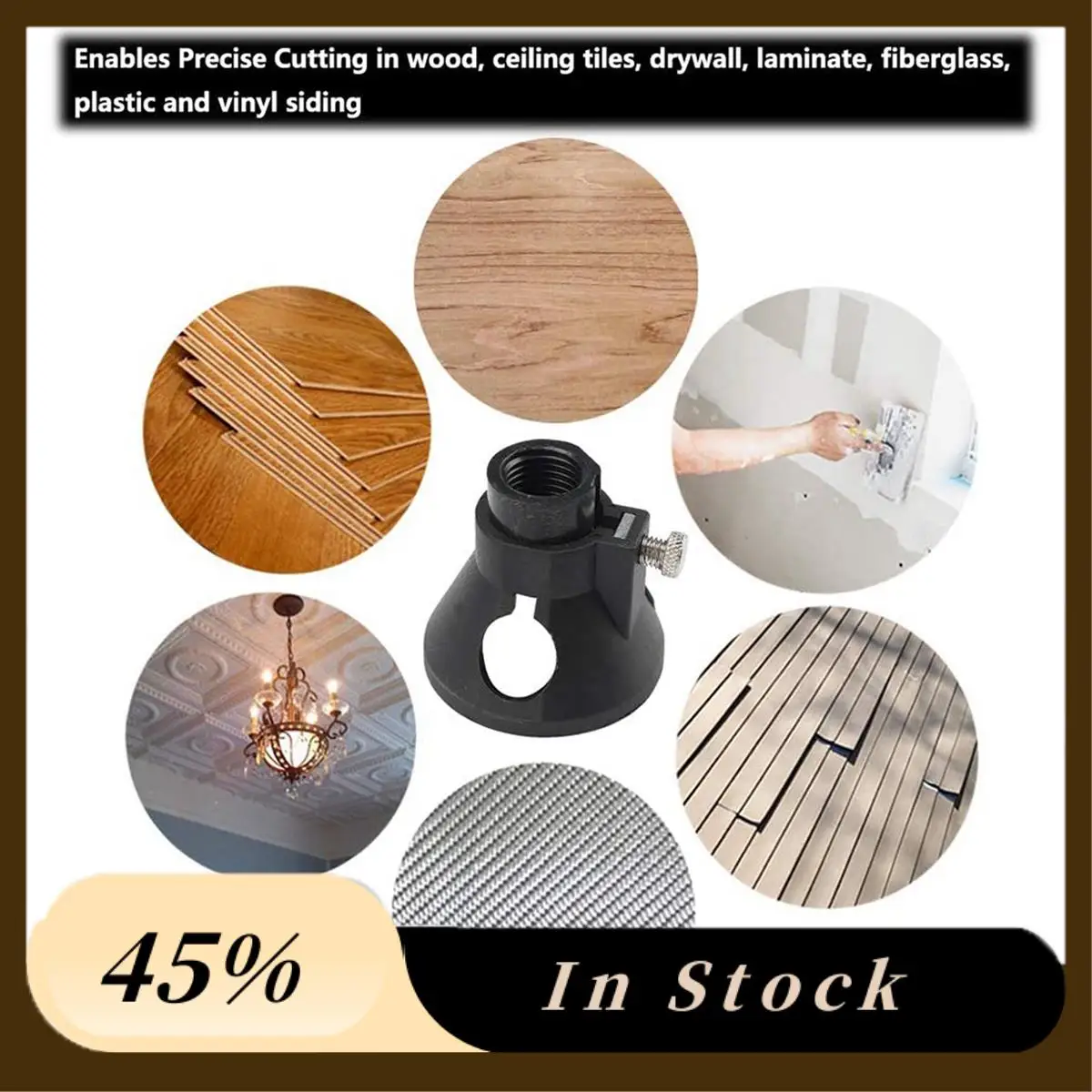 

A60Z Top 11 Pcs Multipurpose Cutting Guide Kit For Rotary Tools With 60 Pack M25 (1 Inch) Stainless Steel Rigid Pipe Strap