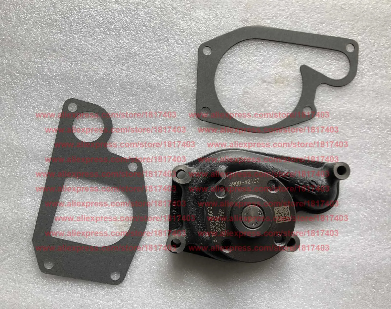 

Zhejiang Xinchai 490B-42100 Water pump ( 490B-42004 ), Zhejiang Xinchai C490 Engines