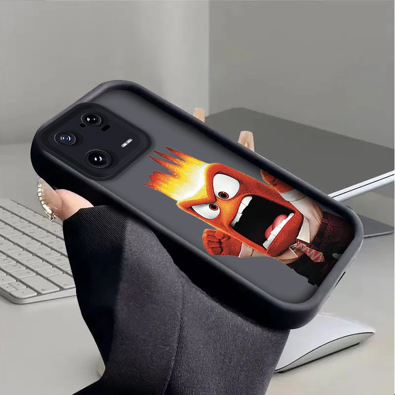 Disney Inside Out 2 Case for Xiaomi Mi 14 13 13T 12 12T 11 11T Pro Lite 12X 12S POCO F6 F5 X5 X3 NFC Soft Silicone Cover Funda image 3