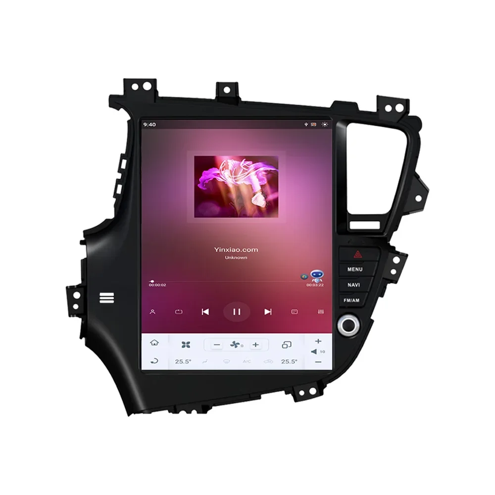 Android 11 Touch Vertical in  Style Screen Car Radio Stereo Video Navigation Headunit DVD Carplay for Kia K5 2010-2013