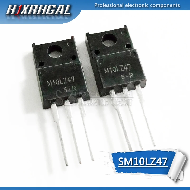 10pcs SM10LZ47 TO-220F M10LZ47 TO220F