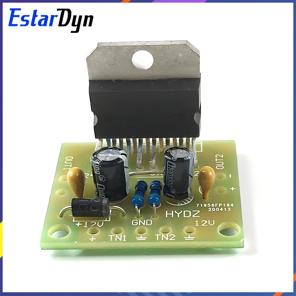 TDA7297 Amplifier Board DC 12V 15W+15W Dual Channel Stereo Audio Module DIY Kit with