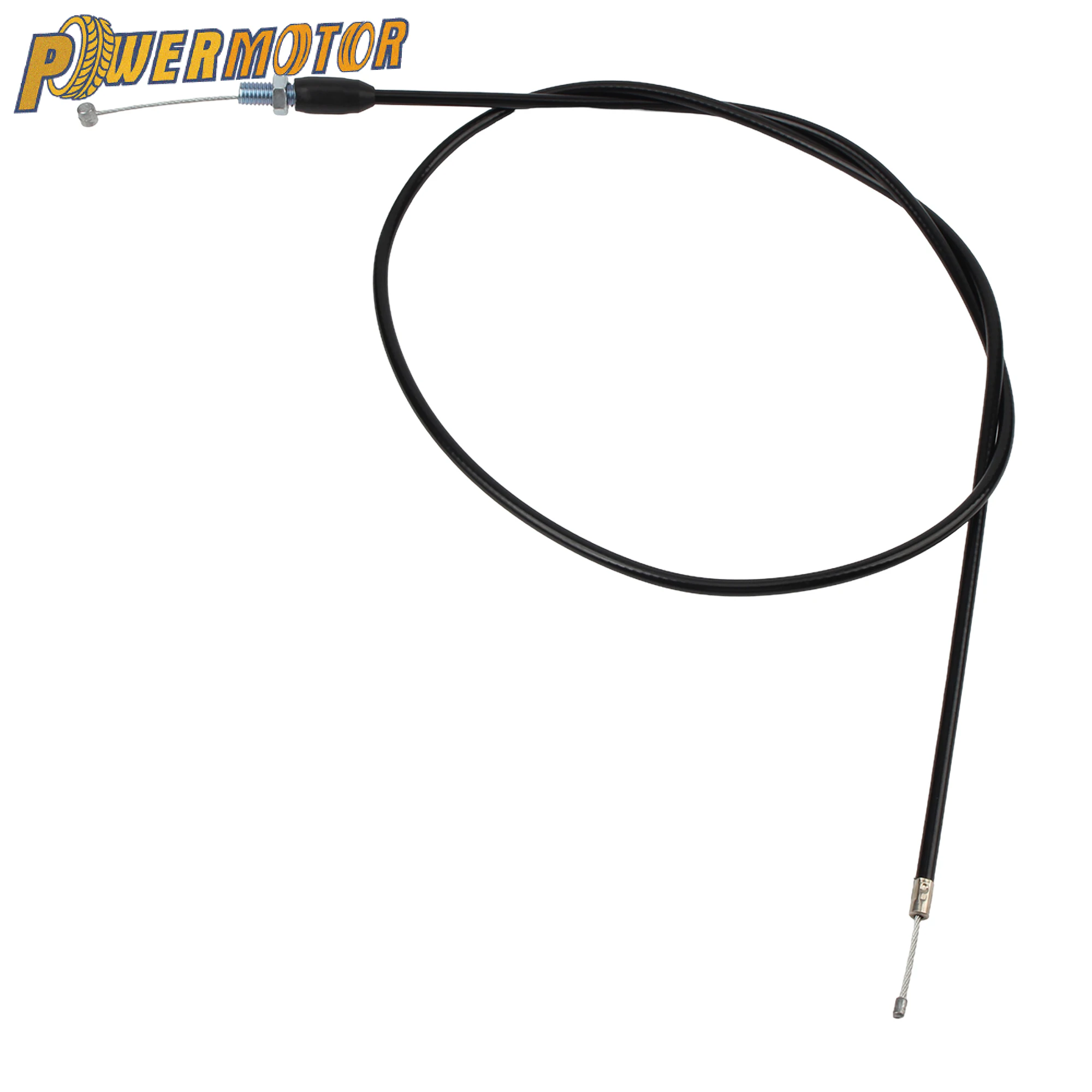

Motorcycle Straight Head Throttle Cable 1015mm Total Length 80mm Travel Adjustable For Longding 2 Stroke Replacement Accessories