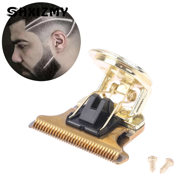 1PC T-Shaped Hair Clipper Blade With Stand T9 Blade Trimmer Replacement Clipper Head