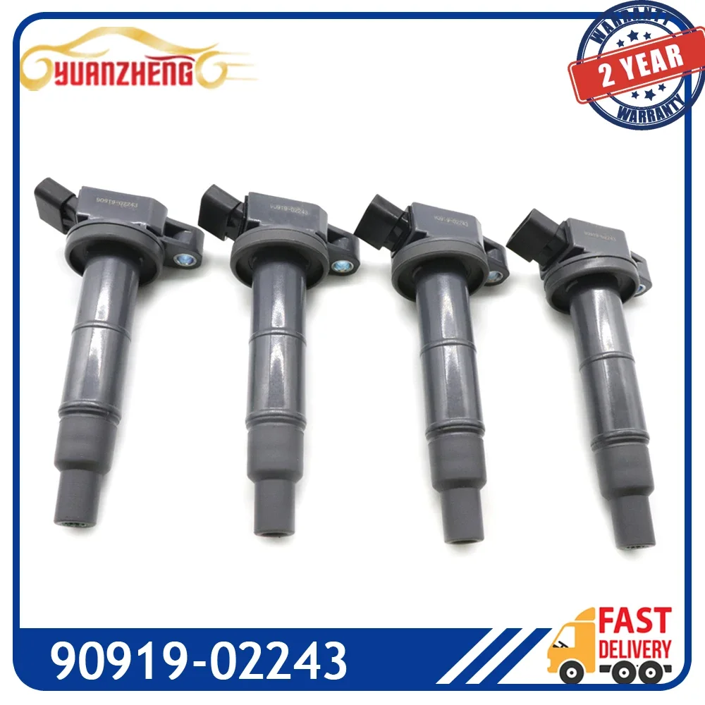 

NEW High Performance Ignition Coil 90919-02243 For Toyota Corolla Camry Highlander Solara RAV4 Matrix Scion tC xB For Lexus