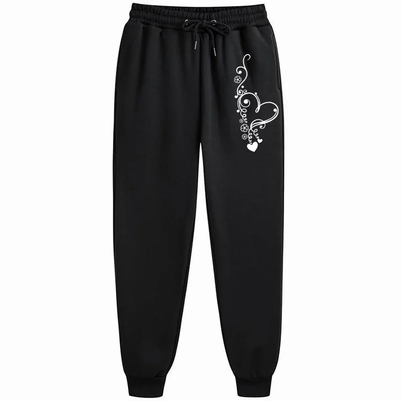 Fashion Women Full Sportswear Pants Casual Elastic Cotton Womens Fitness Workout Pants Skinny Sweatpants Trousers Jogger Pants