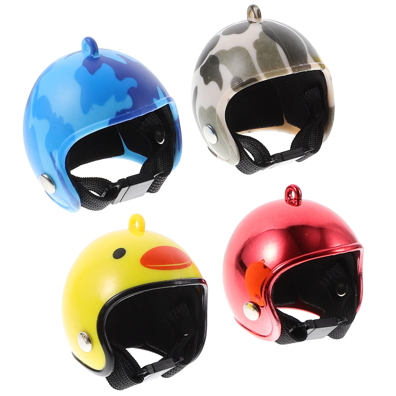 

4pcs Poultry Protection Helmets Chicken Accessories Soft Comfortable Anti Pecking Reusable Easy Pet SafetyHelmet