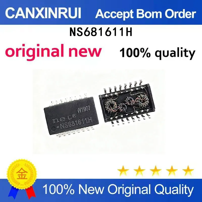 (5-100 Pieces) New NS681611H patch SOP24 network transformer chip IC in stock