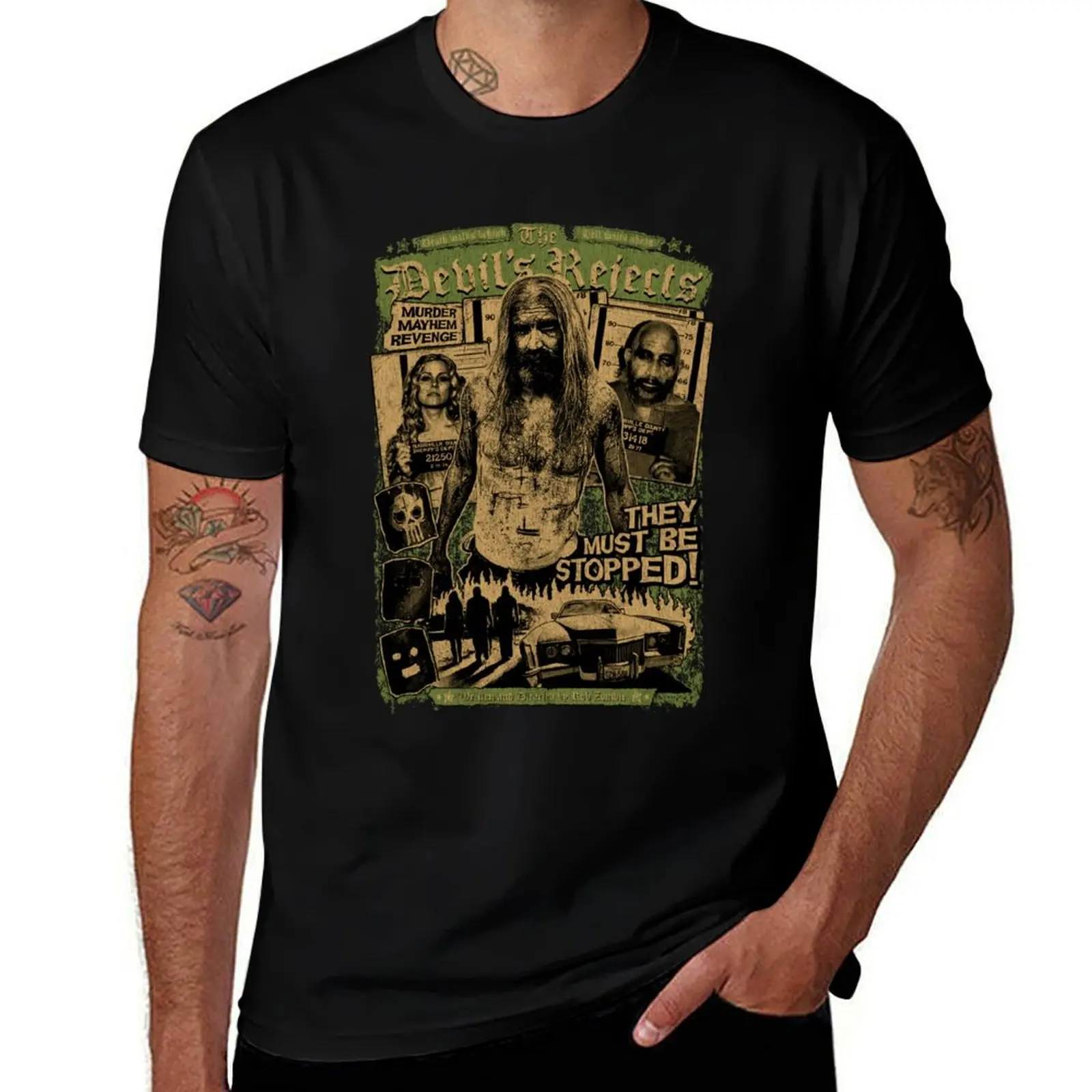 Music Vintage Retro The Devil Rejects Vintage Photograp T-Shirt t shirts designer T-Shirt