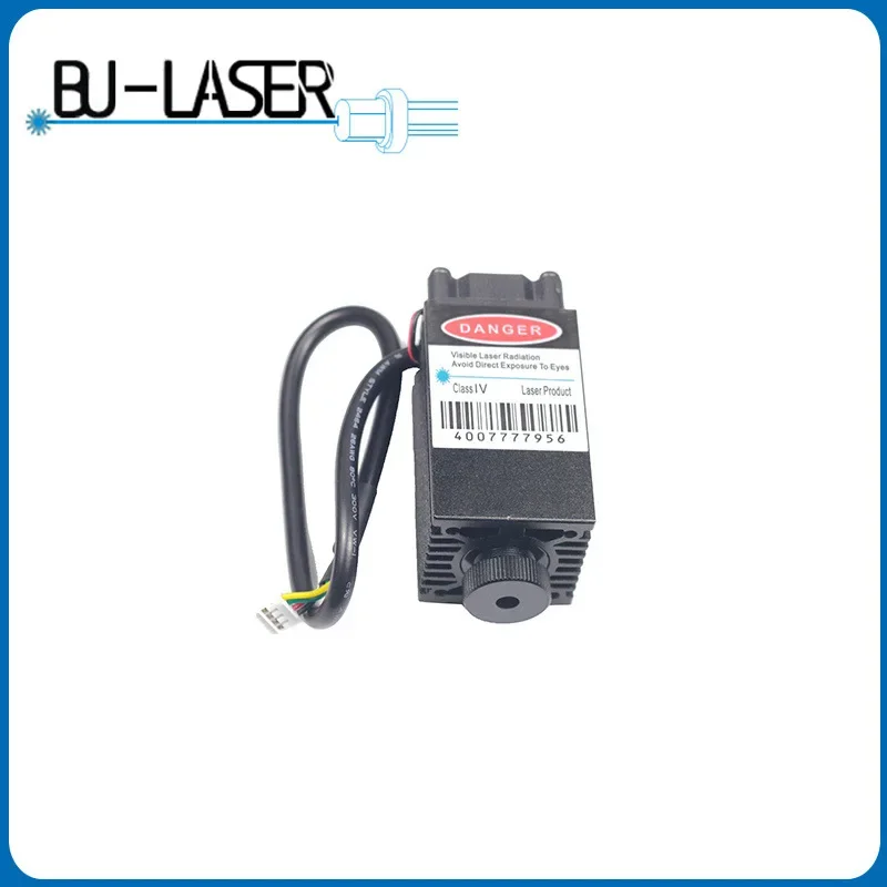 450nm1.6w Blue Laser Engraving Module 12V Adjustable Focus Engraving Laser