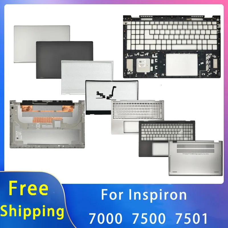 

New For Dell Inspiron 7500 7501;Laptop Accessories Lcd Back Cover/Palmrest/Bottom 0VFPVN 0XKPKC 00G353