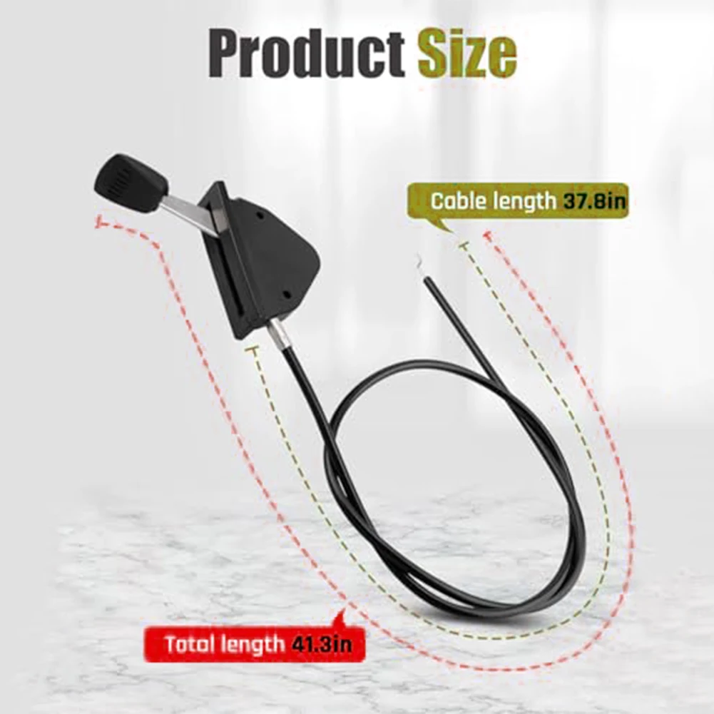 

1pc Lawn Mower Throttle Cable Handle Cable For Exmark For Toro Lawn Mowers Throttle Control Heavyduty Coated Cable Garden Tool