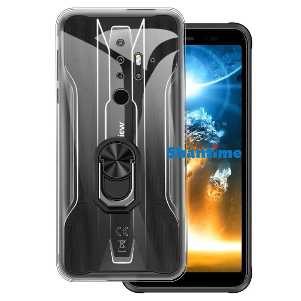 Soporte de anillo de lujo a prueba de golpes para Blackview BV6300 Pro, funda de silicona suave, funda protectora de TPU para Blackview BV6300