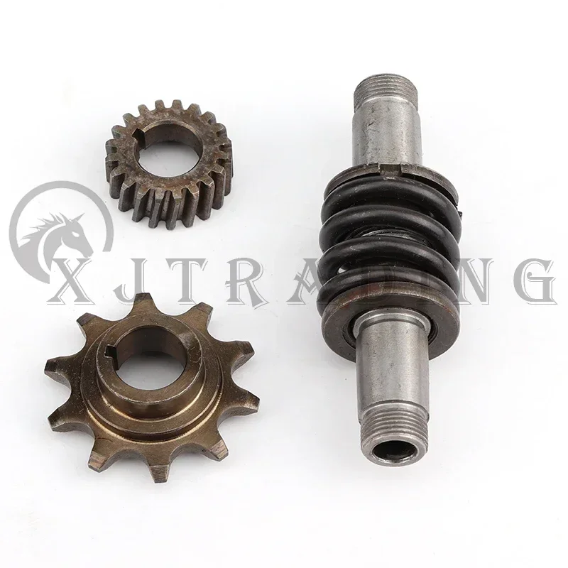 Universal Clutch Arm Camshaft Nut Kit & 10 Tooth Drive Sprocket for 49cc 60cc 66cc 80cc 2-Stroke Motorized Bicycles